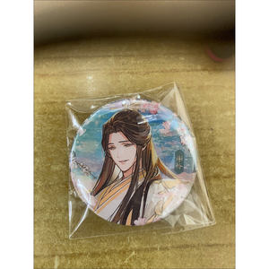 เข็มกลัดพรจากสวรรค์อย่างเป็นทา<span class=keywords><strong>ง</strong></span>การ2ชิ้นสำหรับกระเป๋าเป้สะพายหลั<span class=keywords><strong>ง</strong></span>ป้าย merch Jing Hong Yi meng Tian Fu Hua Cheng Xie Lian Badge - Product Image 4