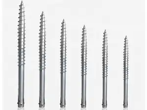 Foundation Galvanized Helical Screw Pile Anchor