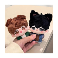 OEM Personnaliser 5cm 10cm Mini Kpop Peluche Poupée Maker Jeu sur Mesure Personnage d'Anime Jouet en Peluche Porte-clés Poupées