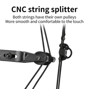<span class=keywords><strong>Arc</strong></span> à poulies de chasse SPG 20-70lbs alliage catapulte à double usage entraînement en plein air tir à l'<span class=keywords><strong>arc</strong></span> professionnel boule d'<span class=keywords><strong>acier</strong></span> tir <span class=keywords><strong>poulie</strong></span> arcs - Product Image 5