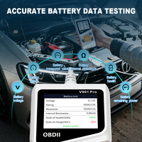 Escáner OBD2 2 en 1 para Vehículos OEM V901 Pro, Comprobador de Carbono, Prueba de Arranque SOH, Gráfico de Datos en Vivo, Comprobador Profundo de Batería, Herramienta de Diagnóstico Automotriz