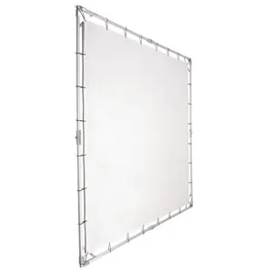 Placa transparente fotográfica 3.6*3.6m, difusor de grande moldura hd para fotografia de estúdio, retrato comercial