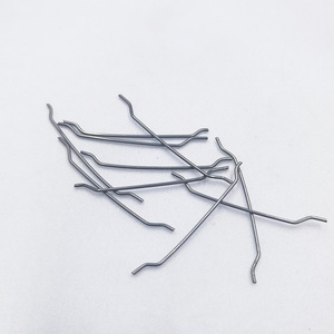Fibre d'acier à faible teneur en carbone durable, multi-tailles, diamètre 0,5-1 mm, longueur 25-50 mm, 1000 MPa, à extrémité crochée, <span class=keywords><strong>pour</strong></span> dalles de béton - Product Image 1