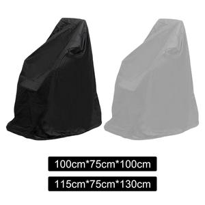 Resistente sedia a rotelle leggera 100x75x100cm nera e copertura per Scooter per uso esterno accessori per Scooter elettrici - Product Image 6