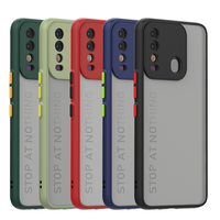 Coque arrière ultra-fine en TPU et PC, effet givré fumé, à prix abordable, pour Tecno Spark 8 8P – Meilleure vente