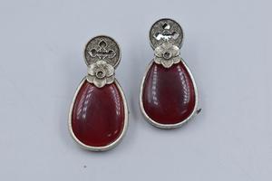 Dernières nouveautés Boucles d'oreilles en argent faites à la main pour filles et femmes - Product Image 2