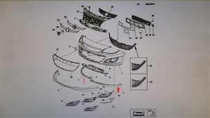 Hot bán Phụ tùng xe hơi cho Opel Astra J <span class=keywords><strong>front</strong></span> bumper Lip <span class=keywords><strong>Spoiler</strong></span> Dải 13368683 13368684 - Product Image 6
