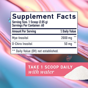 Integratore Alimentare Personalizzato in Polvere di Mio-Inositolo Puro e D-Chiro-Inositolo per la Salute Ormonale Femminile e il Supporto durante la Menopausa e il Sindrome Premestruale - Product Image 6