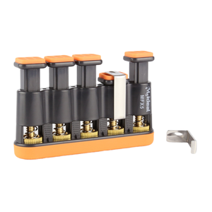 Entraîneur de doigts réglable à 5 doigts pour guitare et <span class=keywords><strong>piano</strong></span>, améliore la force de préhension, accessoire d'instrument de musique en <span class=keywords><strong>ABS</strong></span> + métal - Product Image 3