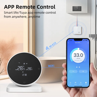 Comfurter, perilla inalámbrica RF alimentada por batería, radiador tuya programable, termostato de calefacción para el hogar, WiFi inteligente para calefacción de suelo
