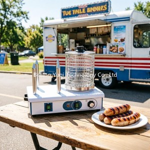 Máquina Calentadora de <span class=keywords><strong>Salchichas</strong></span> Eléctrica de 4 Varillas para Panadería, Tienda de Conveniencia y Bar de Snacks, Equipo de Catering para Corn Dogs - Product Image 2