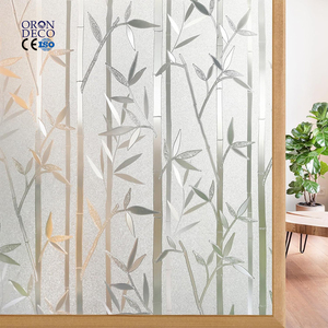 ORON DECO <span class=keywords><strong>Papel</strong></span> Adhesivo con Diseño de Hojas de Bambú y Película de PVC <span class=keywords><strong>para</strong></span> <span class=keywords><strong>Ventanas</strong></span>, Vinilo Decorativo <span class=keywords><strong>para</strong></span> Privacidad, Rollos de <span class=keywords><strong>Papel</strong></span> Tapiz - Product Image 1