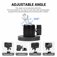 Dudukan Kamera Magnet OEM untuk GoPro dengan Kepala Bola Rotasi 360 Derajat untuk Bodi Mobil, Kompatibel dengan GoPro Hero 9 Black 8/7/6/5, Dll.