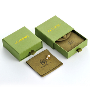 Customized Logo Sliding Paper Jewelry <b>Box</b> Wholesale Factory Price Rigid <b>Drawer</b> Packaging <b>Box</b> for Bracelet Necklace Earring Ring - Product Image 4