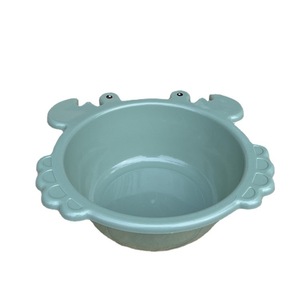 Bassine en plastique pour enfants en forme de crabe, couleurs assorties, multifonction, pour le bain et la toilette des bébés - Product Image 5