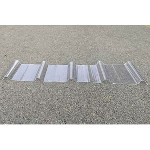 자외선 차단 폴리카보네이트 골판지 시트 FRP 시트 투명 플라스틱 UV PVC 반투명 지붕 시트 라미나스 데 테초 - Product Image 5