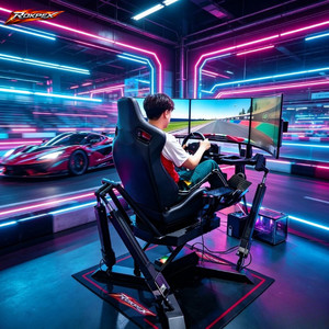 เครื่องจำลองเกม 9D รุ่นใหม่ ผลิตภัณฑ์จำลองการบินเสมือนจริงด้วย VR เครื่องเล่นเกม VR จำลองการบิน - Product Image 3