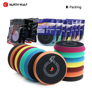 Xe chi tiết 150mm Miếng đánh bóng đặt bọt xốp đánh bóng Pad bán buôn Chất lượng cao 6inch bọt Pad đánh bóng - Product Image 6