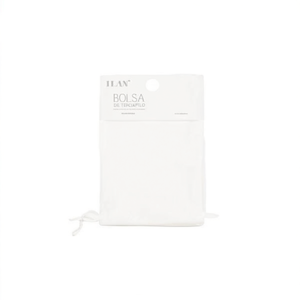 Sac en velours Ilan 7x9 cm blanc 2 pièces - Product Image 1