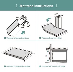 <span class=keywords><strong>Matelas</strong></span> <span class=keywords><strong>de</strong></span> lit bébé moderne et écologique en <span class=keywords><strong>mousse</strong></span> hypoallergénique avec housse amovible – Mobilier <span class=keywords><strong>de</strong></span> maison - Product Image 4