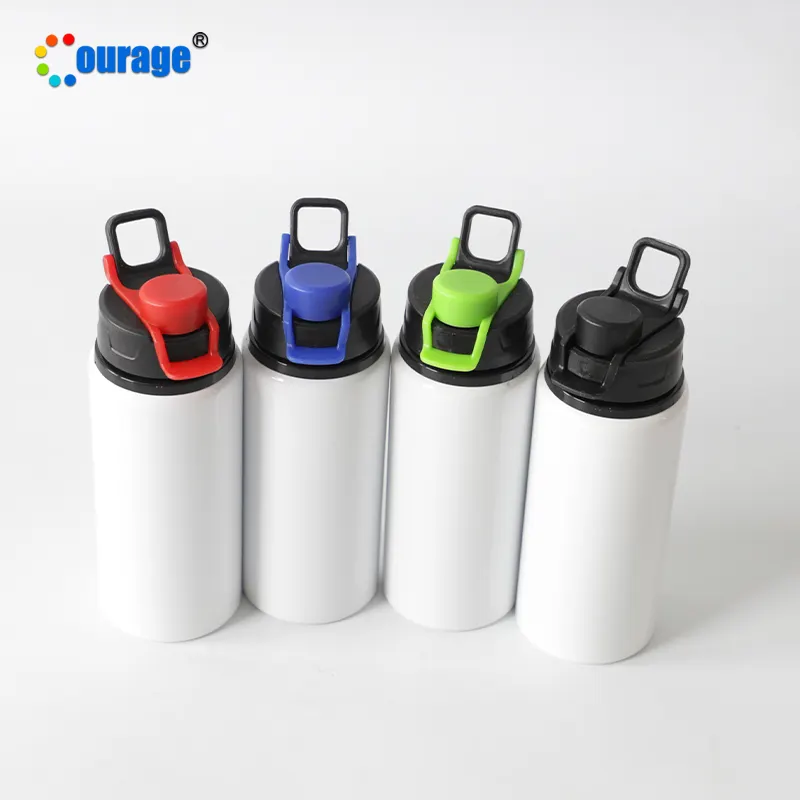 Wholesale 600ml Blank Sublimation Custom Printing Aluminum Water Bottle