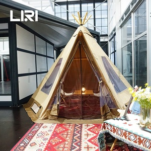 <span class=keywords><strong>Tente</strong></span> de Camping 2 personnes, en toile de luxe, en forme de pyramide, <span class=keywords><strong>Tipi</strong></span> - Product Image 3