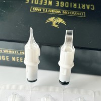 Aiguilles de cartouche de tatouage jetables 20 pièces/boîte, enveloppées de silicone, 1201-1205 RL/RS/CM/M1/RLT pour sourcils, art corporel, qualité médicale 316