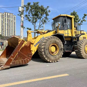 Cargadora de Ruedas Komatsu WA470 Amarilla, Equipo Pesado Usado para Construcción, Carga Nominal de 9 Toneladas, Modelo 2020 - Product Image 5