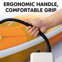 Pompe à air électrique pour paddle board 20 PSI, pompe à air SUP portable, gonfleur rapide pour paddle board gonflable, kayaks, bateaux et matelas pneumatiques