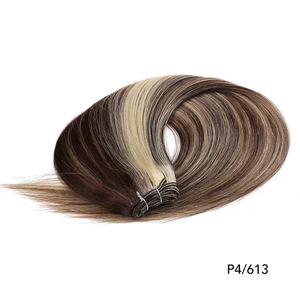 เครื่องจักรผลิตเส้นผมต่อแบบตรงยาว Jasminebeauty ทำจากผมแท้ของคนจีน 100% ชนิด Remy Cuticle - Product Image 5