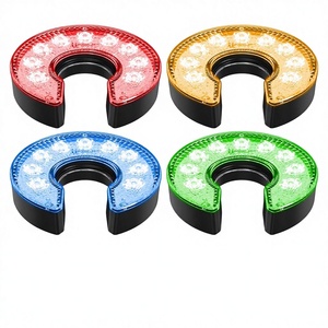 KINGTOP Lumière LED pour <span class=keywords><strong>trou</strong></span> <span class=keywords><strong>de</strong></span> <span class=keywords><strong>golf</strong></span> avec lentille anti-éblouissement, fonctionne sur piles, lumineuse dans l'obscurité, pour l'entraînement au putting en extérieur et la pratique nocturne - Product Image 2