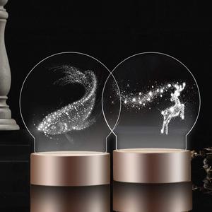 2 mét tấm Acrylic rõ ràng <span class=keywords><strong>plexiglass</strong></span> vuông và bảng điều khiển tròn nhựa thủy tinh Hội Đồng Quản trị cho LED ánh sáng cơ sở dấu hiệu DIY hiển thị dự án - Product Image 4