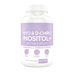 แคปซูลไคโรอิโนซิทอล ดี ไพรเวท เลเบล ผสมกรดโฟลิก วิตามินสำหรับผู้หญิง วัยผู้ใหญ่ และผู้สูงอายุ - ช่วยเพิ่มพลังงาน บำรุงความจำ และช่วยการนอนหลับ (ไม่เหมาะสำหรับเด็กแรกเกิด) - Product Image 2