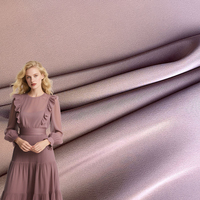 Tissus textiles en gros Tissu pour robe Échantillon gratuit Tissu en mousseline de soie satinée en polyester
