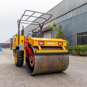 Rouleau compacteur de 3,5 tonnes avec pneus combinés pour mini-route - Product Image 6