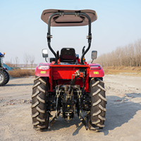 Traktor Mini Pertanian Mesin Diesel Roda Empat untuk Pertanian