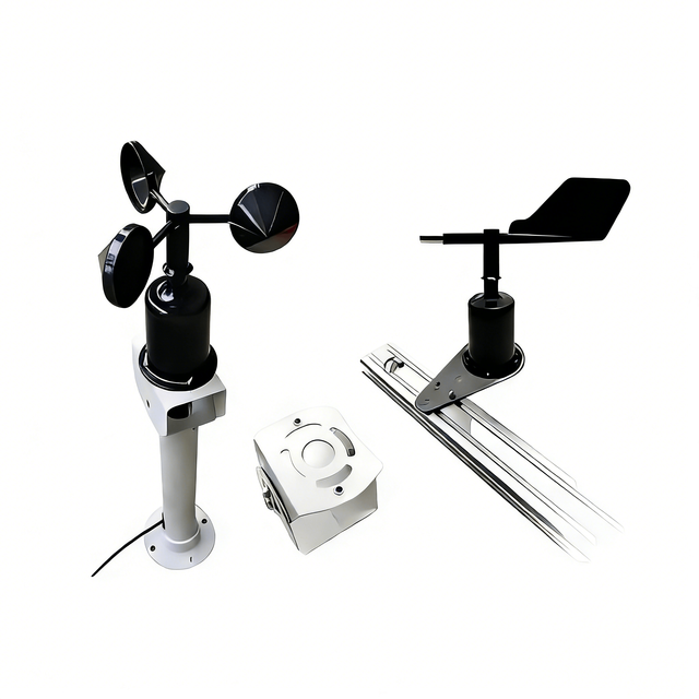High Accuracy Wind Speed Sensor 0-45m/s RS485 Output for Smart City Weather Monitoring