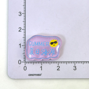 Cartoon Resin Hair <b>Clips</b> Beach Theme DIY Jewelry Accessories Mixed Colors Manual Craft For Daily Use - Product Image 4