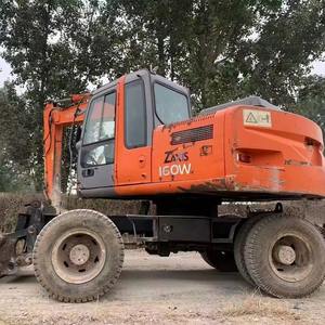Excavatrice d'occasion sur pneus Hitachi ZX160W, 16 tonnes, ZX130w, Japon - Product Image 2