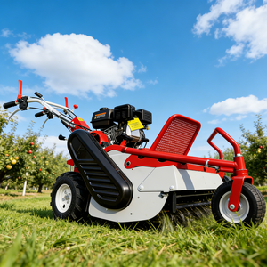 heavy duty slope diesel <strong>power</strong> <strong>brush</strong> cutting tracked flail mower walk behind lawn mower - Product Image 3