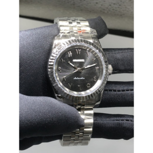 Custom Logo <b>Skeleton</b> Men Luxury Business Sports Mechanical <b>Watch</b> with NH35 NH36 Movement Japan <b>Automatic</b> Wristwatch - Product Image 2