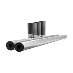 Manchons isolants en mousse de caoutchouc avec revêtement en feuille d'aluminium HUAYUE pour climatiseurs, résistants aux flammes et isolants thermiquement - Product Image 2