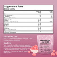 Bonbons gélifiés aux phéromones, favorisent l'équilibre naturel des phéromones, aident à améliorer la confiance et l'humeur, 90 capsules/flacon, complément alimentaire antioxydant