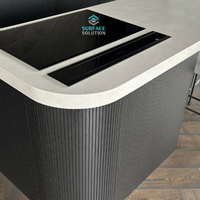 6-30mm Acryl-Massivoberflächenplatten Küchenarbeitsplatte Großformatige Kunststeinplatten
