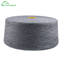 Fil textile conique ciré noir/gris/bleu marine Ne20/1 pour chaussettes