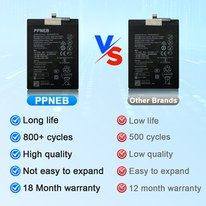 Batería de Repuesto Original para Teléfono <span class=keywords><strong>Huawei</strong></span> <span class=keywords><strong>Mate</strong></span> <span class=keywords><strong>20</strong></span> Lite, Batería Recargable de 3650 mAh - Product Image 3