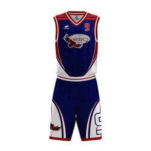 2019 Hot Selling Custom Unique Basketball Team Wear Reversible Basketball Uniform Set - Product Image 1