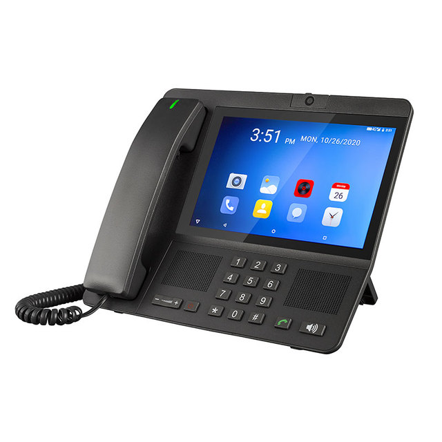 Broadsis 4G LTE Android 11 8 Inch Video Phone Cordless Telephone With VoLTE Wifi Hotspot MP3 FM 3G 2G Fixed Wireless Phone