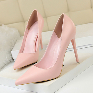 Premium Women's Anti-Slip High <b>Heels</b> Simple Style Formal Shoes-Soft and Comfortable Plus Size for Summer and Autumn - Product Image 6