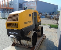 Mini-compacteur routier à tambour unique SHANTUI SRD017W de 1,7 tonnes, moteur à essence, compacteur piéton, machine compacte avec pompe moteur